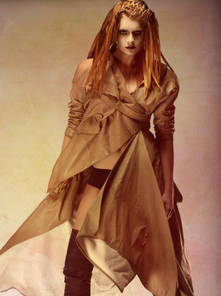 TNT Asymmetrical Leather Jacket