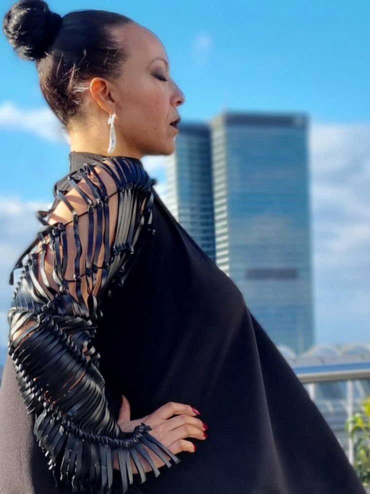 LoveRich High Split Maxi Dress