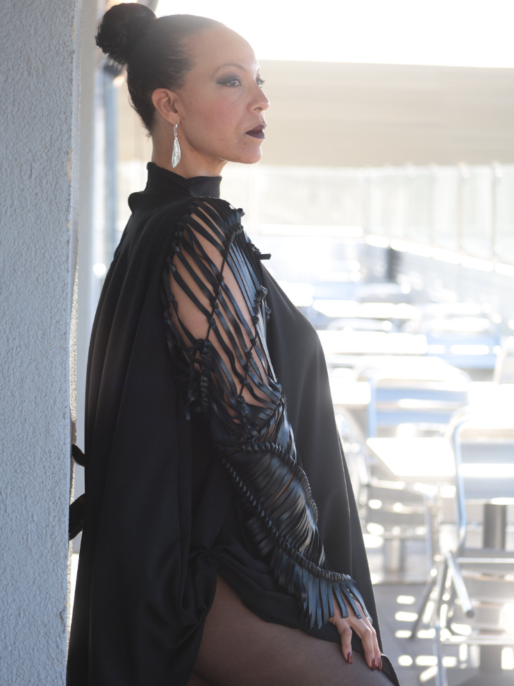 LoveRich High Split Maxi Dress